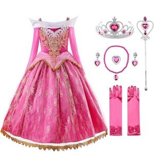 Pink Princess Costume Set 3T